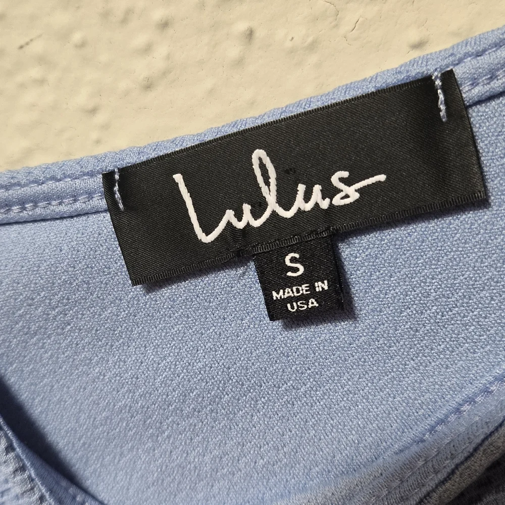 Lulu's Periwinkle Mini Dress - Picture 5 of 8